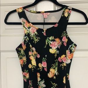 Floral mini dress